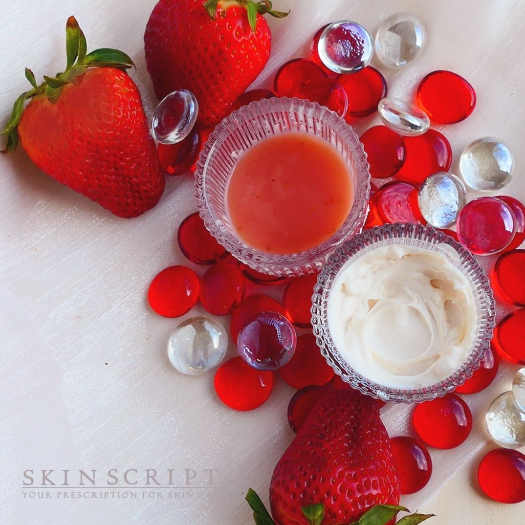 Strawberries & Cream SEASONAL Facial portfolio