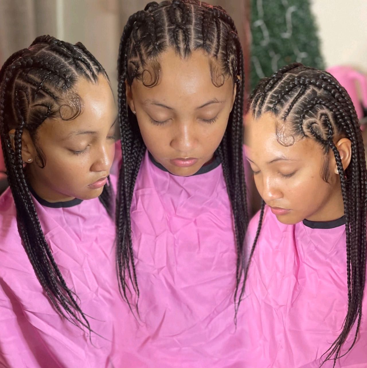 Natural Hair Braid Style with Individuals adult portfolio