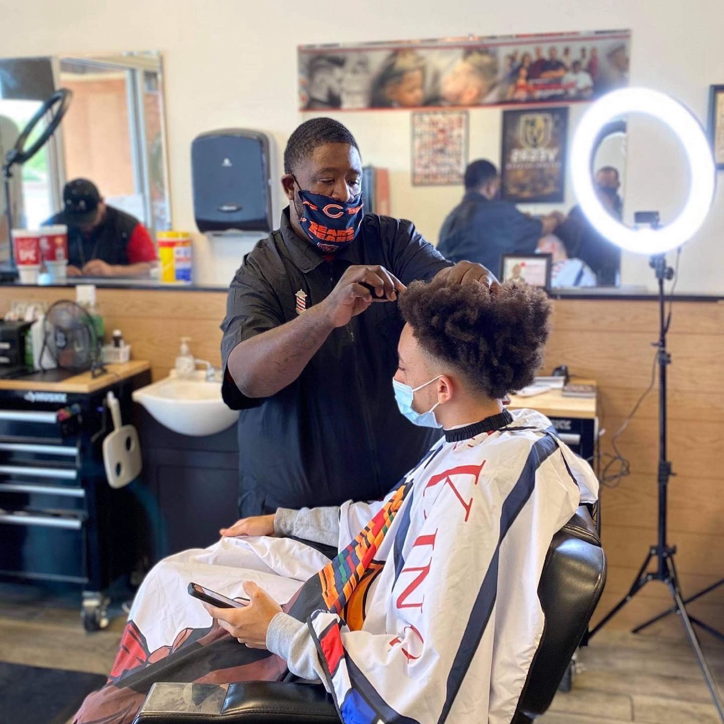 Slick Fadez Barber Shop, 5214 north main st., Dayton, 45415