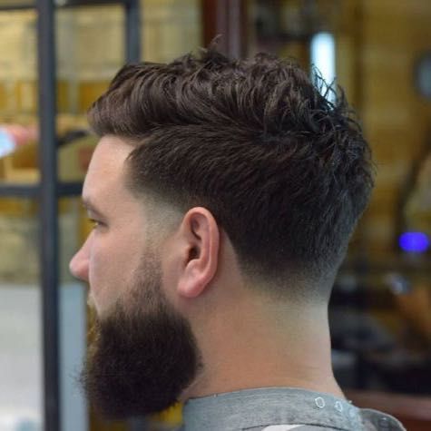 Regular haircut and beard portfolio