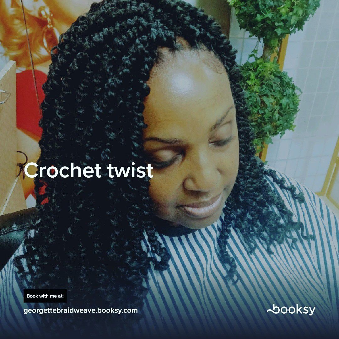 Crochet braid twist and faux locs portfolio