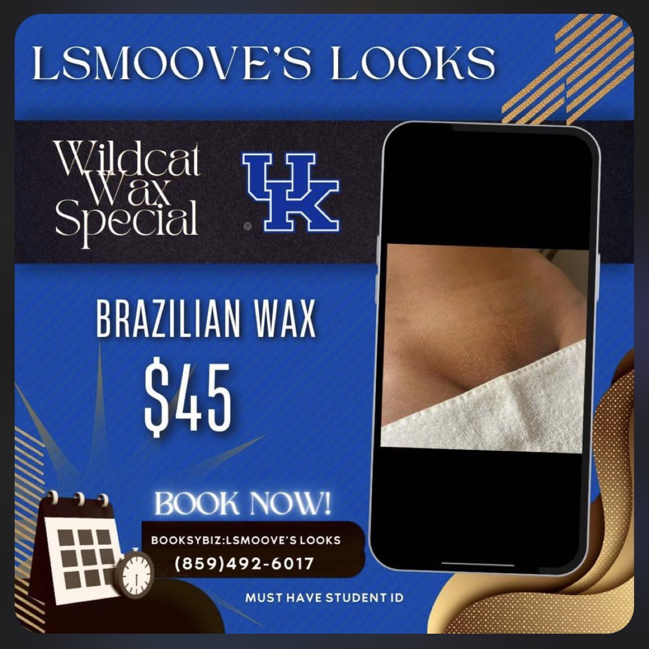 Wildcat wax special ( must have ID) portfolio