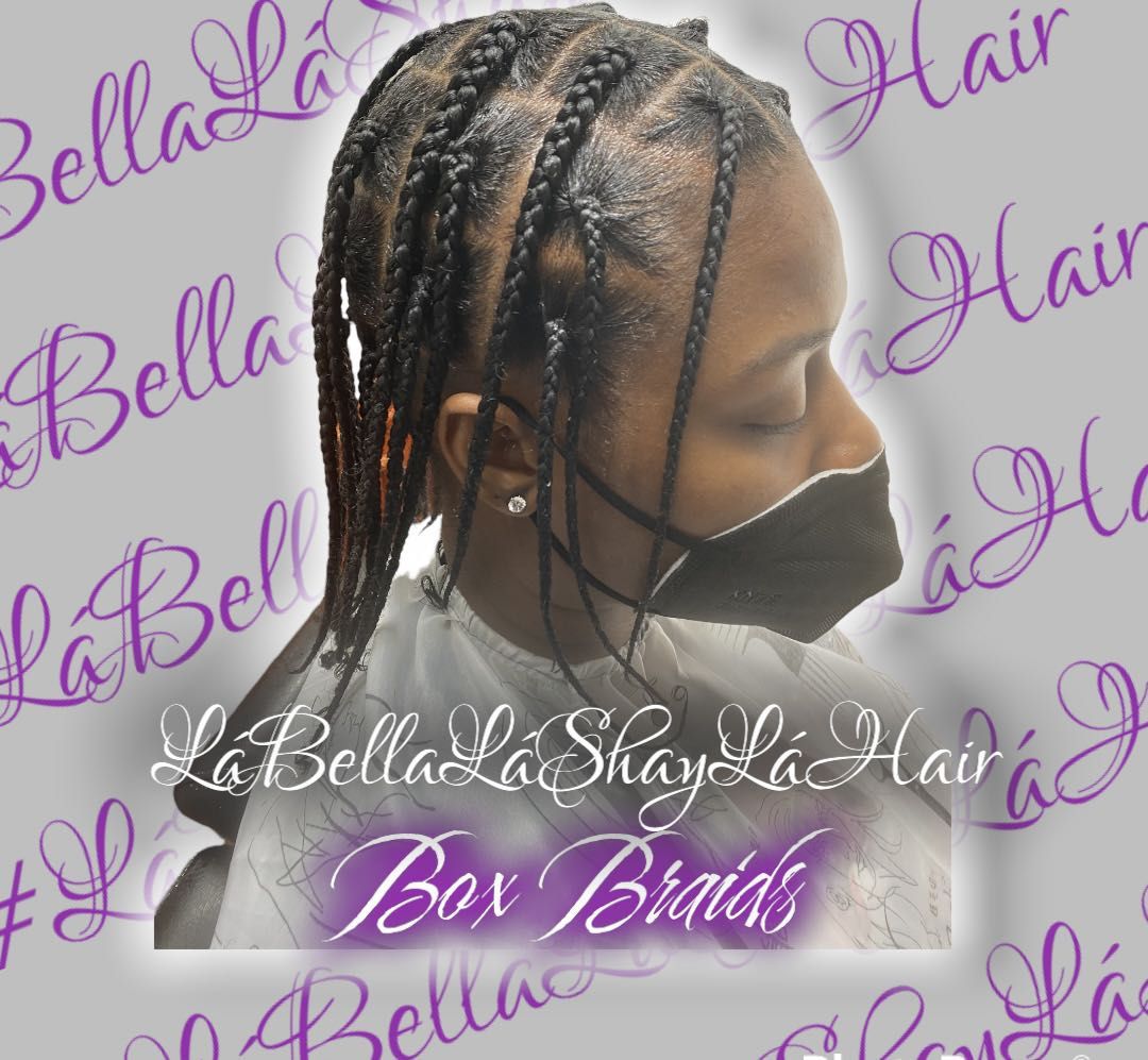 Box Braids (No Extensions-top only not full head) portfolio