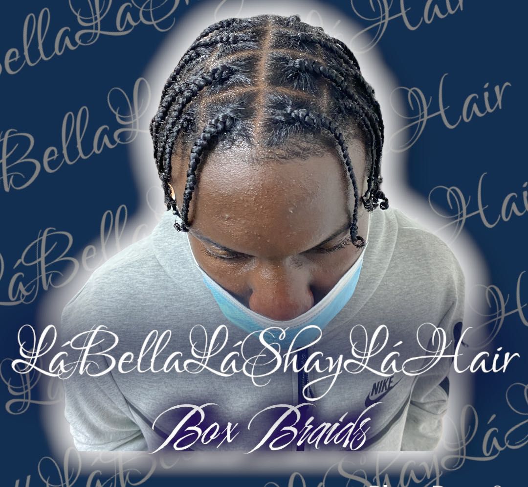 Box Braids (No Extensions-top only not full head) portfolio