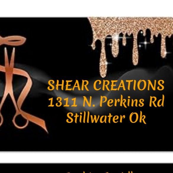 Jackie @ Shear Creations, 1311 N. Perkins Rd., Stillwater, 74074