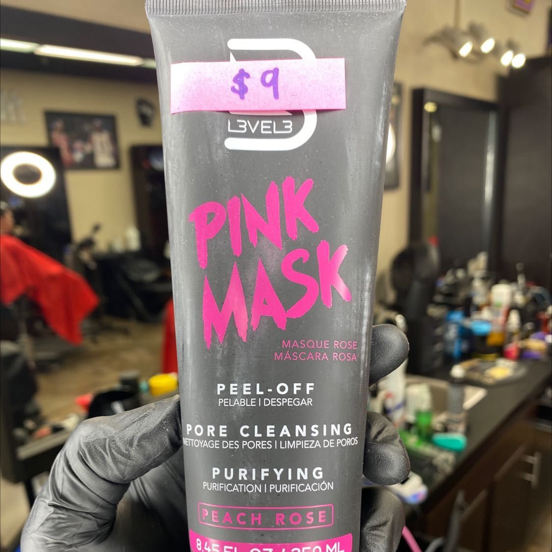 Black/Pink Mask(Peel Off) Experience portfolio