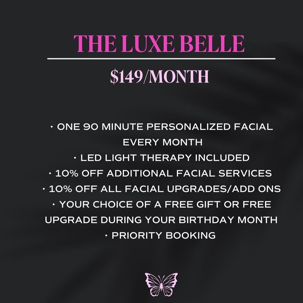 The Luxe Belle Membership portfolio