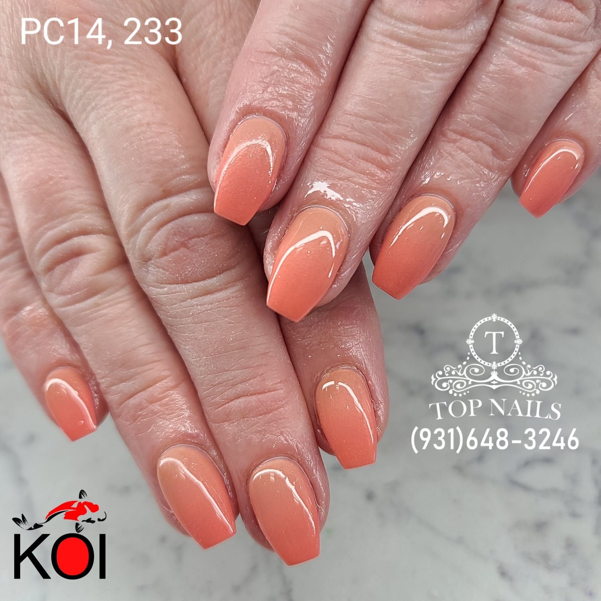 Dip French or Ombre on Natural NAKED Nails portfolio