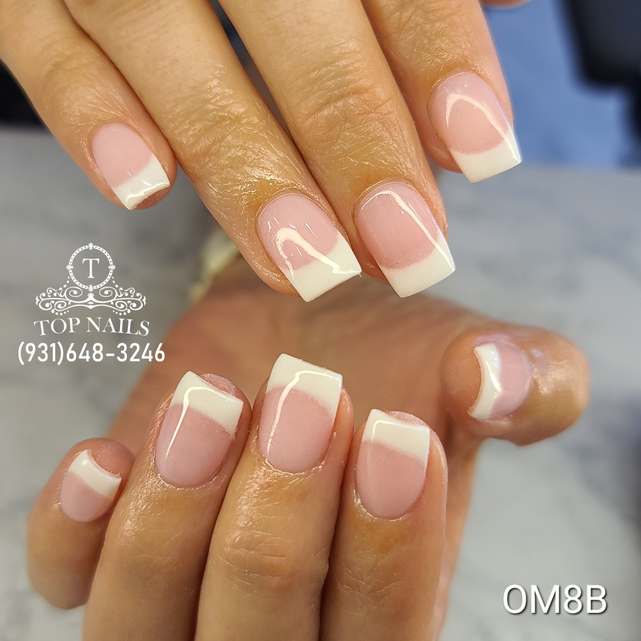 SOAK OFF + Dip French or Ombre on Natural Nails portfolio