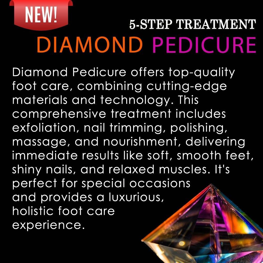 Diamond Pedicure With Gel Polish (New) portfolio