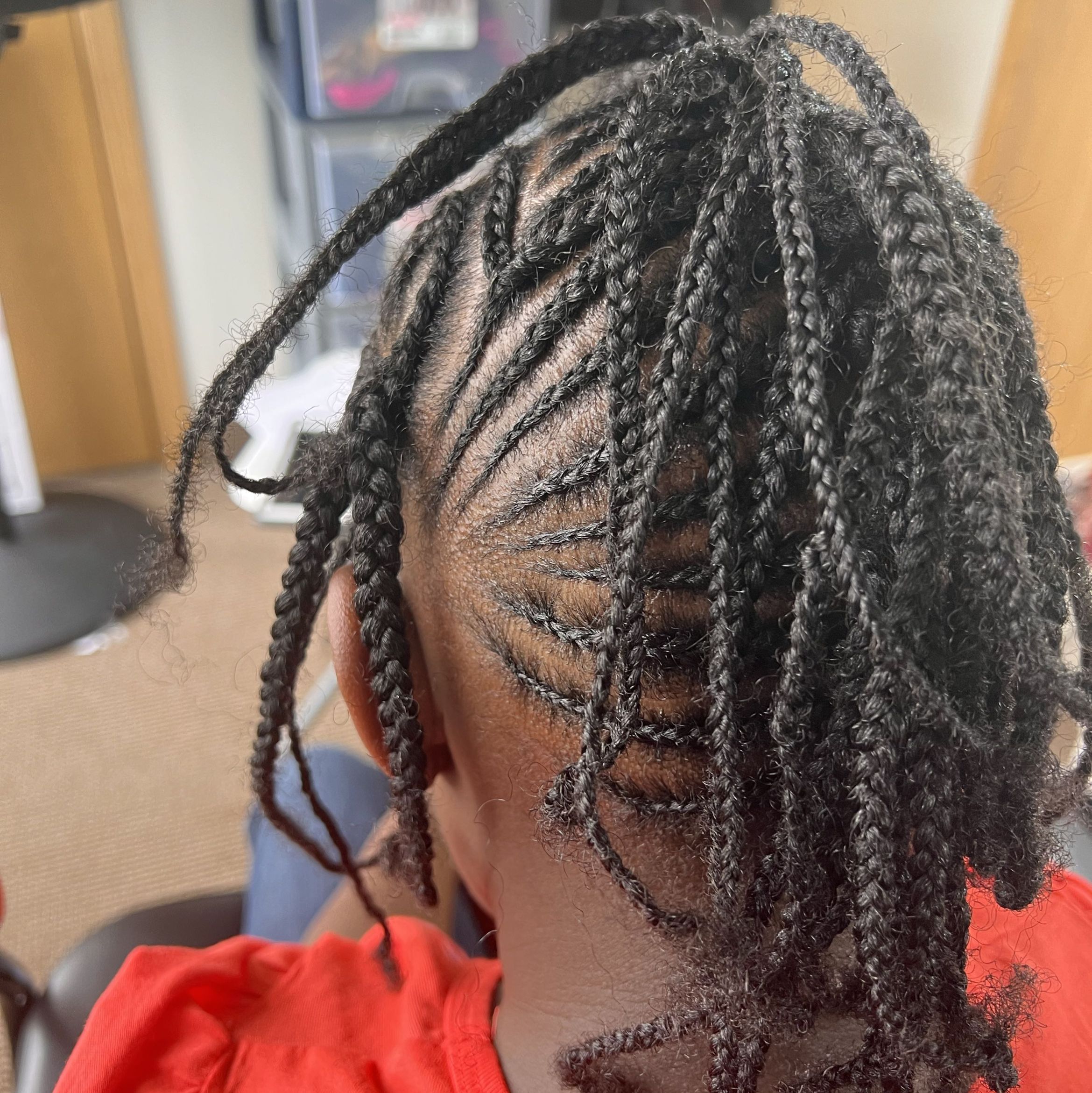 Kids braids w/o hair portfolio