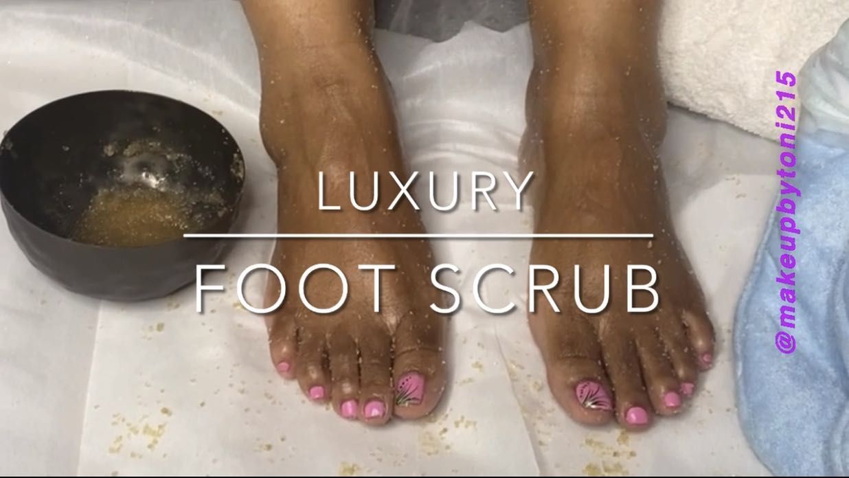 Lux Foot Scrub Add-on to  Foot Peel (men/women) portfolio