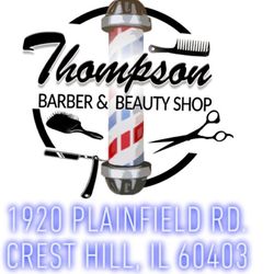 Thompson Beauty & Barber shop, 1920 plainfield rd, Crest Hill, 60403