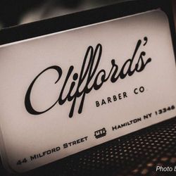 Clifford’s Barber Co., 44 Milford Street, Hamilton, 13346