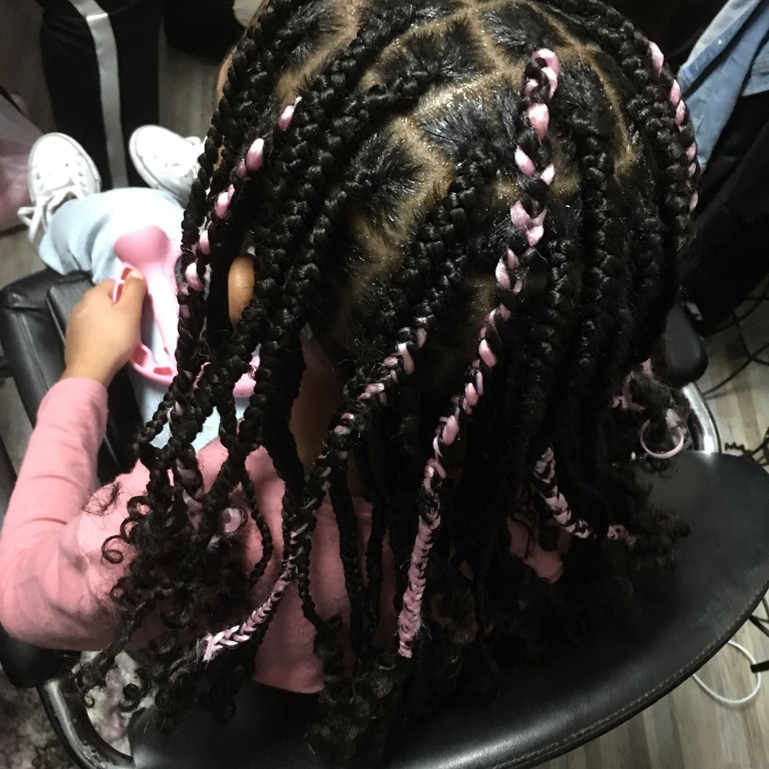 Kids Knotless braids portfolio