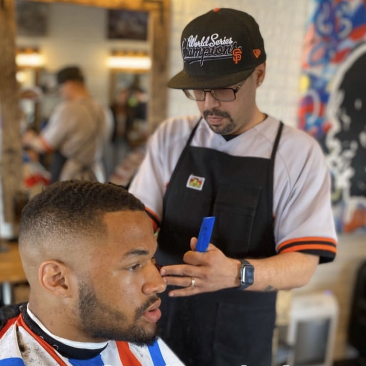 Martin “the Barber” Mejia, 223 W Yosemite Ave, Manteca, 95336