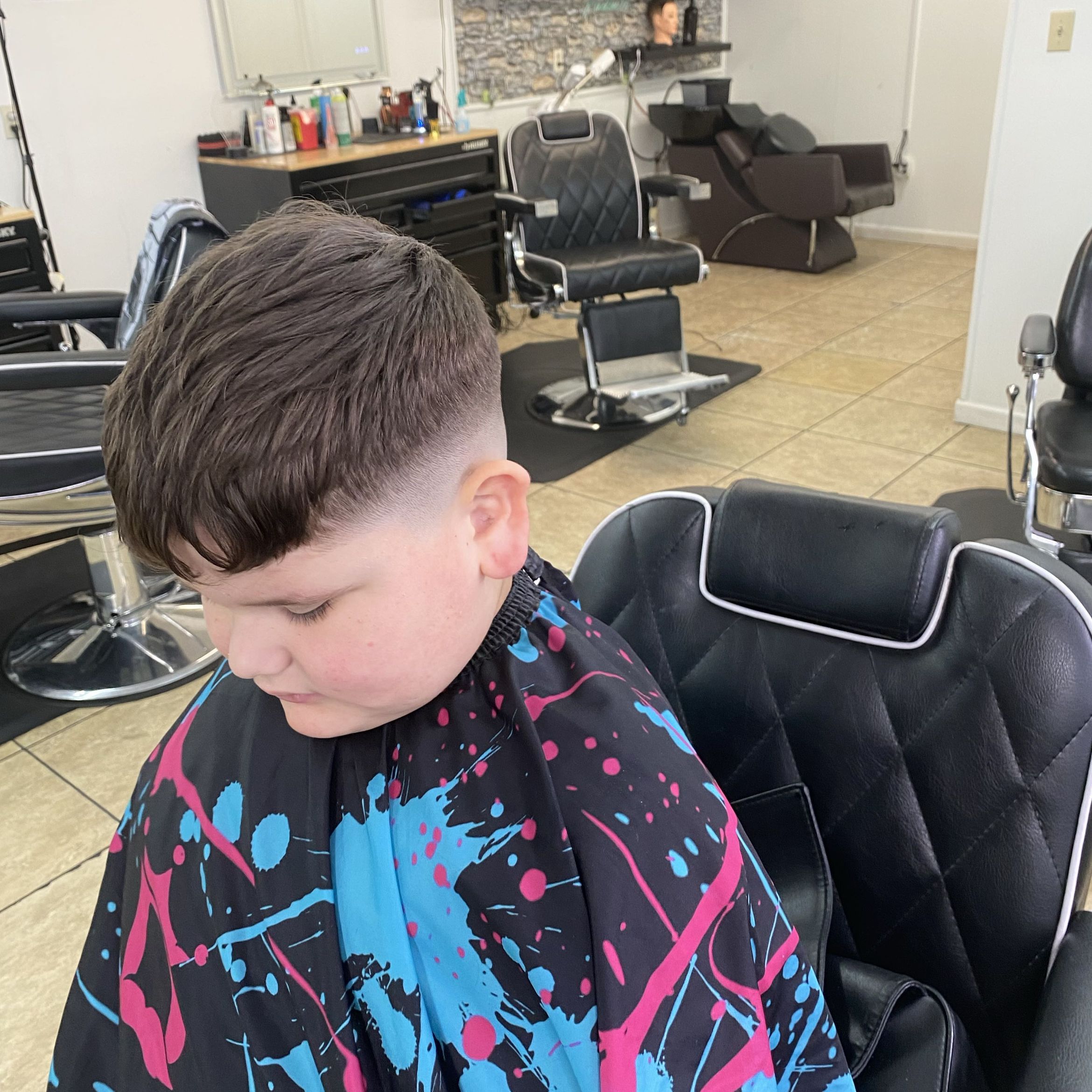 Boy's haircut portfolio