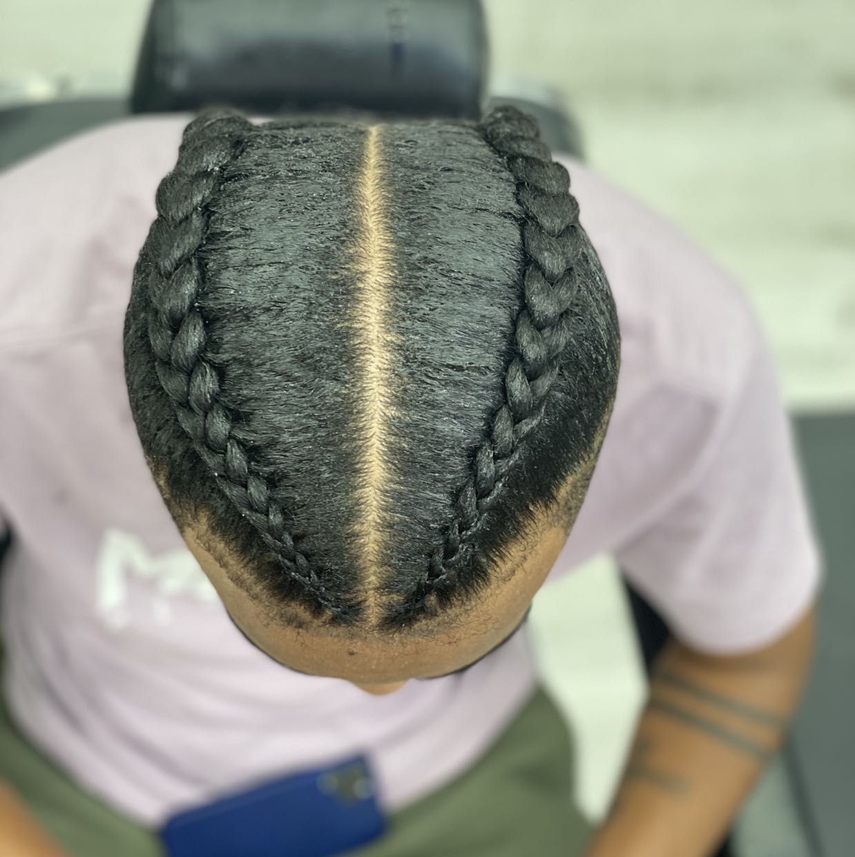 2 st8 back braids/trenza rectas￼￼ (men) portfolio