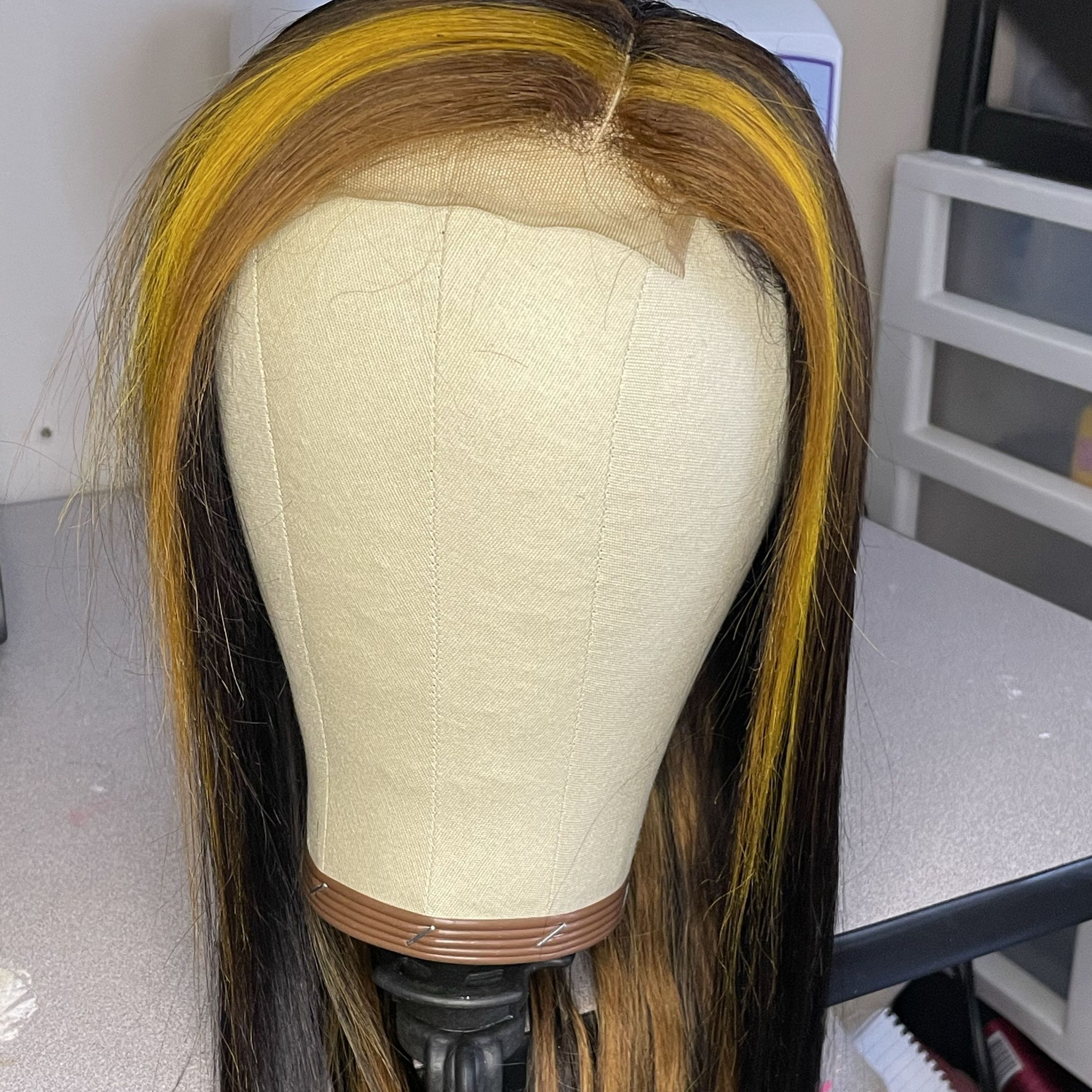 Make wig on Cap (Sew with hands) portfolio