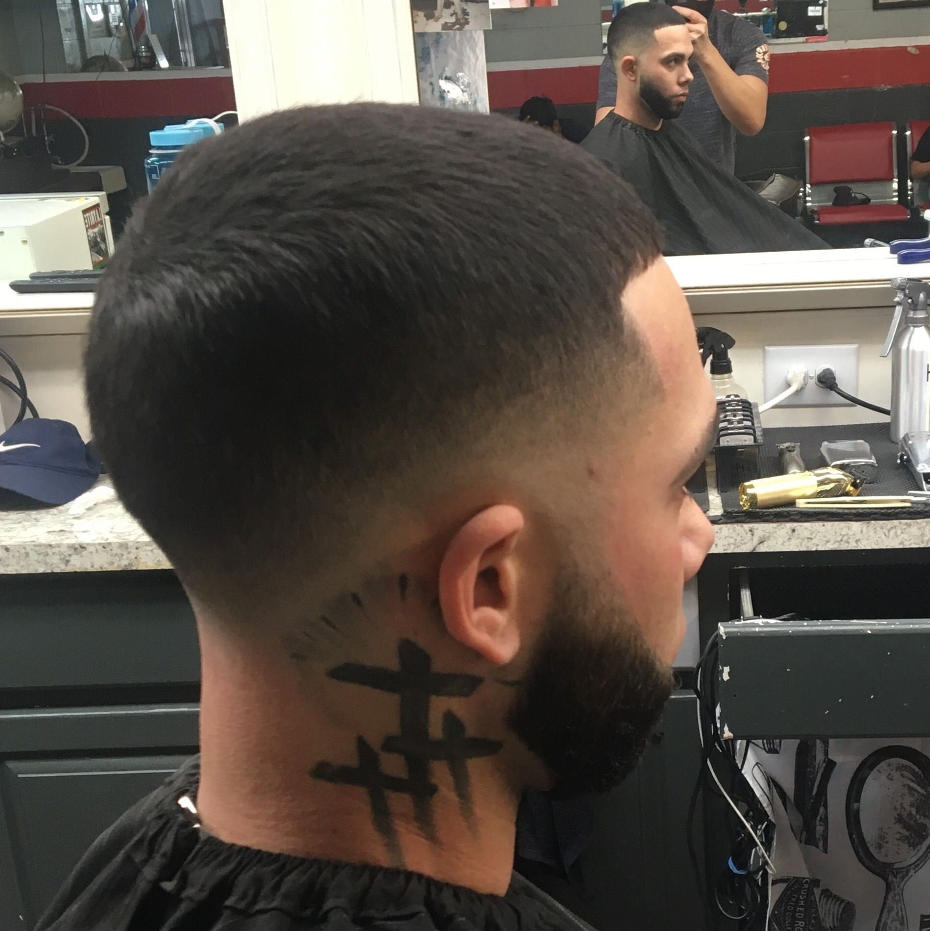 Premium Haircut with Beard and Hot Towel Shave portfolio