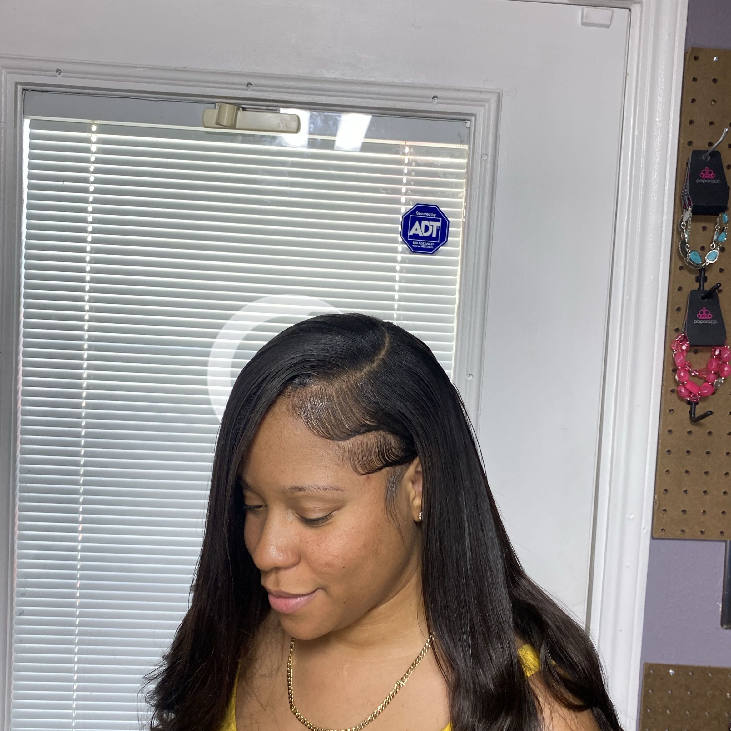 Traditional sew in w leave out portfolio