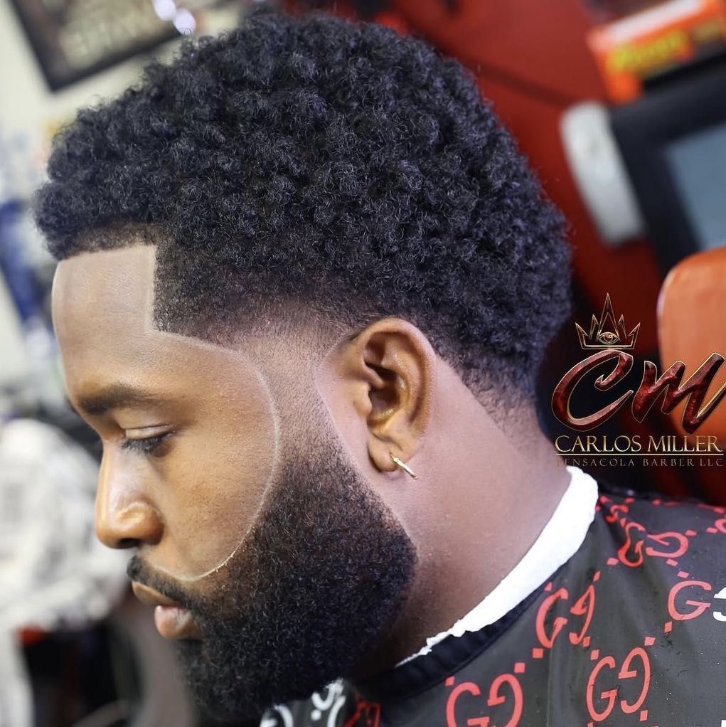 Men’s Haircut, Beard Trim & Hot Towel Razor Line portfolio