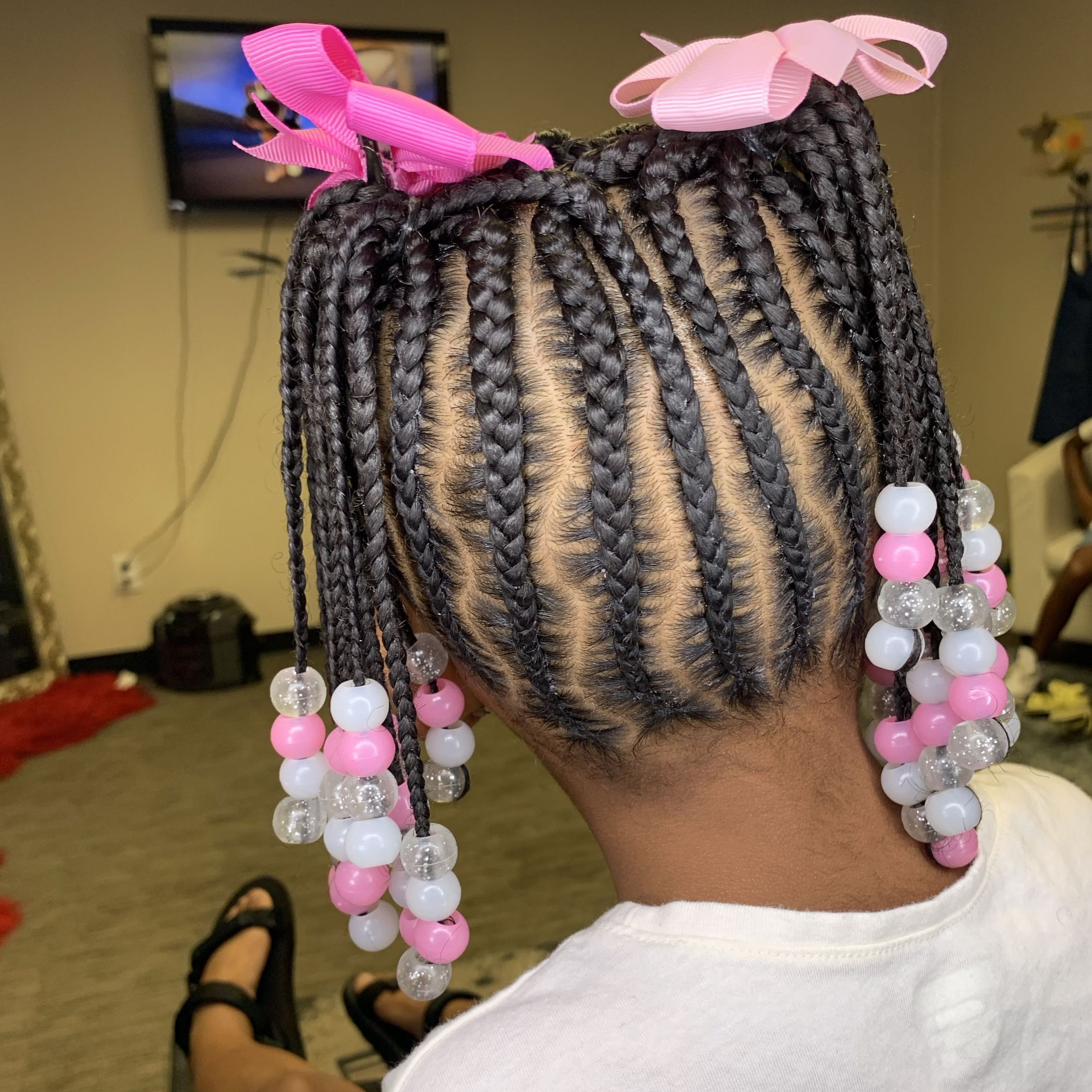 Kids braids: beads, hair, string,& ribbon included portfolio