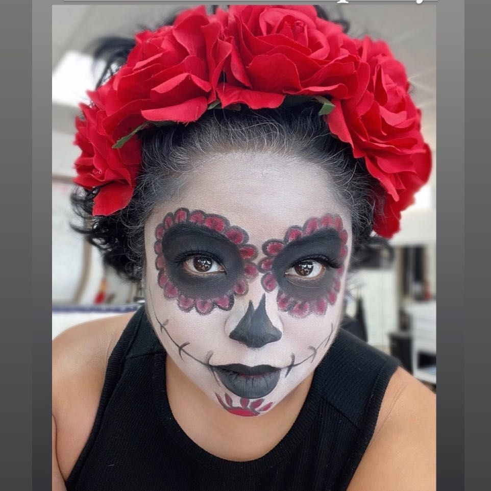 Day of the dead/ candy skull makeup portfolio