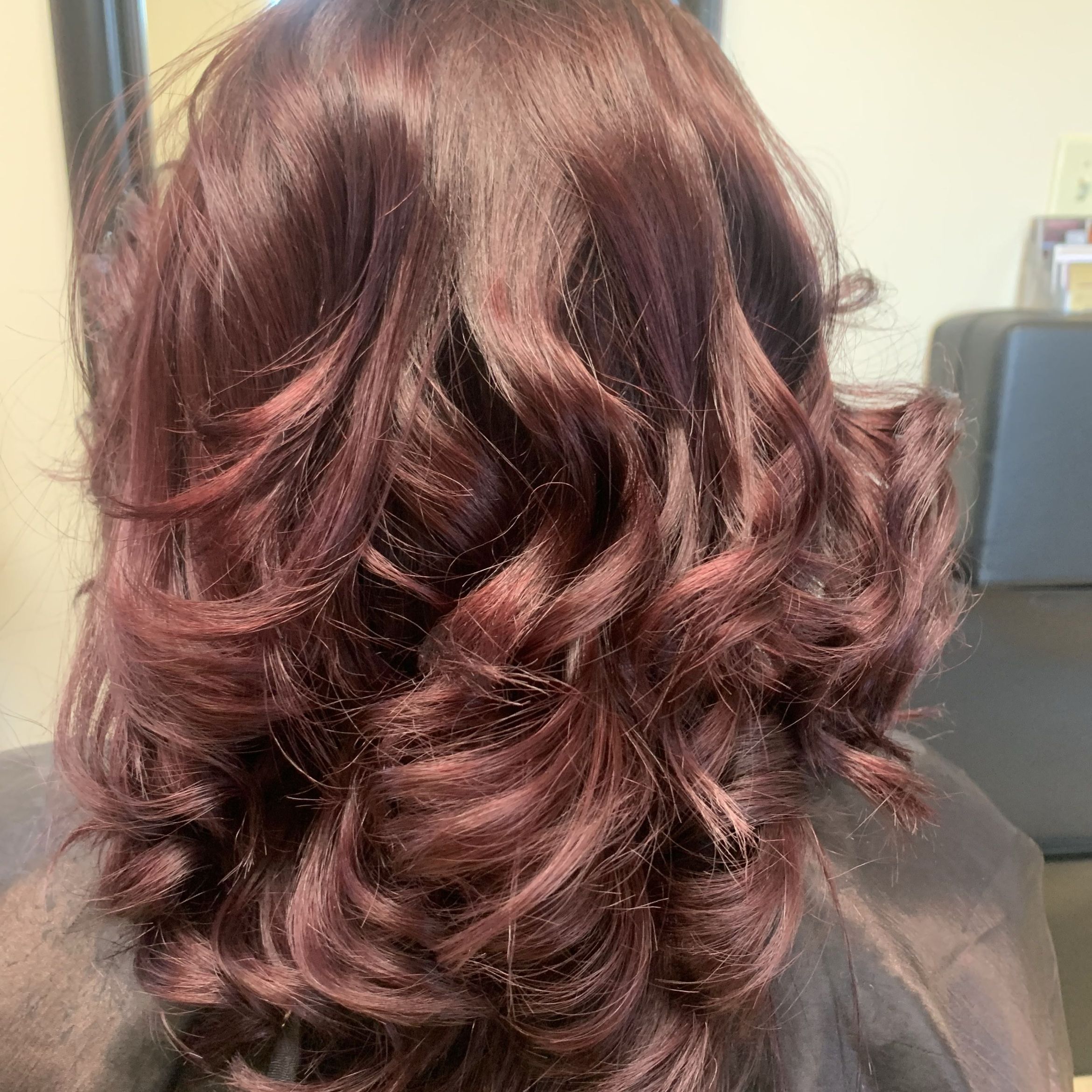 Root Touch up color (1”growth) includes blow dry. portfolio