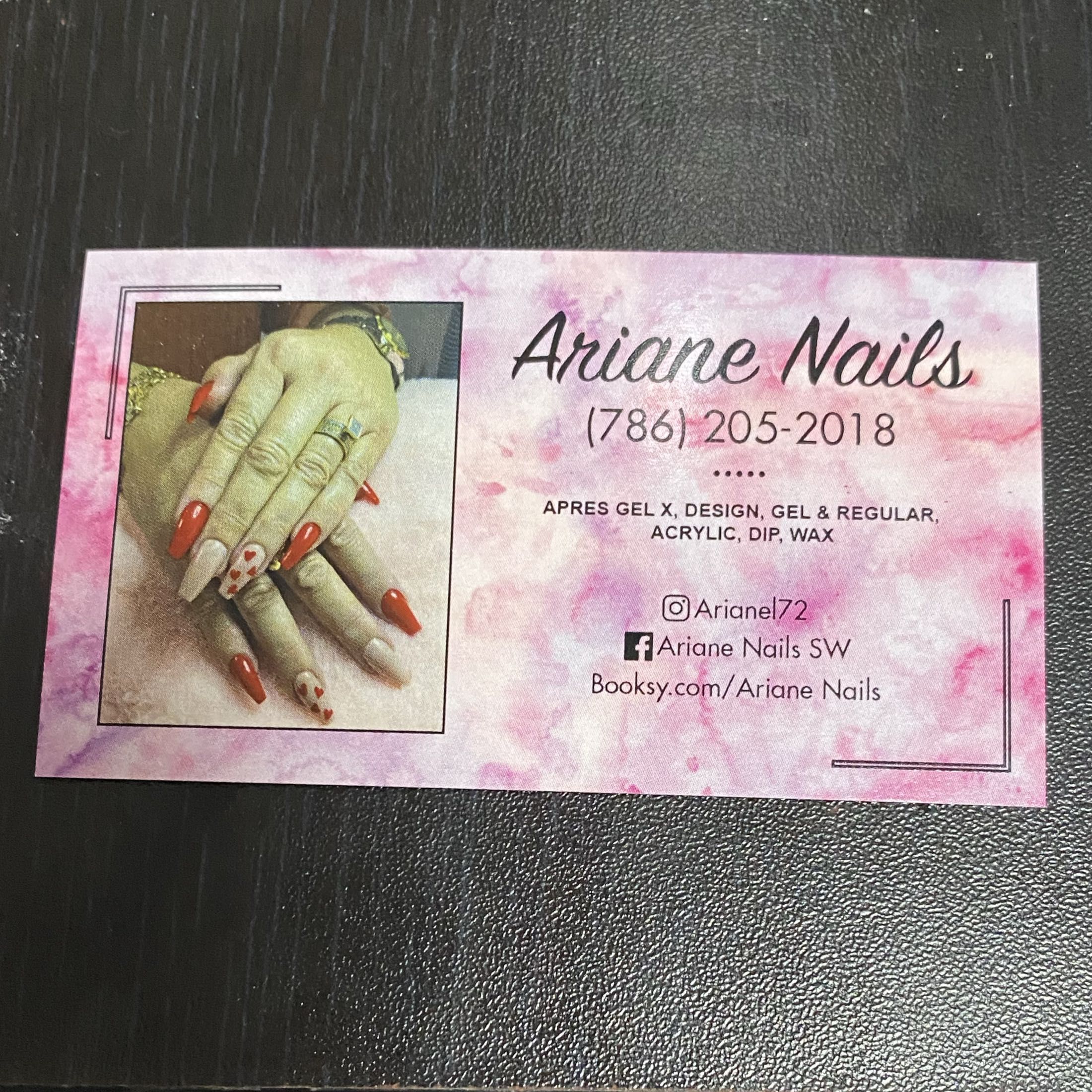 Ariane Nails, 1546 sw 27 ave, Miami, 33145