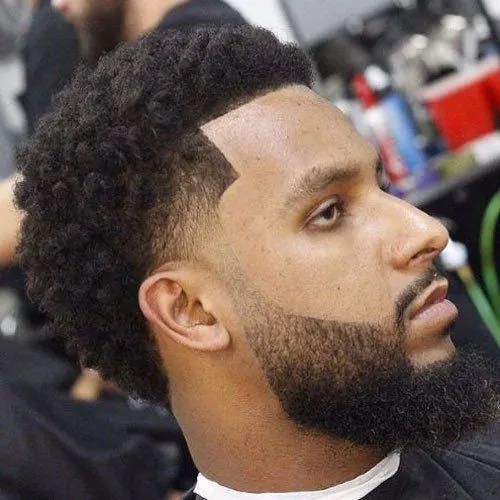 Haircut w/ full beard + enhancements portfolio