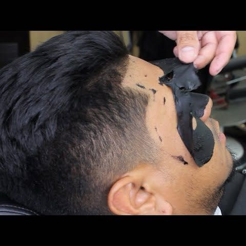 Basic Haircut(NO ENHANCEMENTS) w Black Mask Facial portfolio