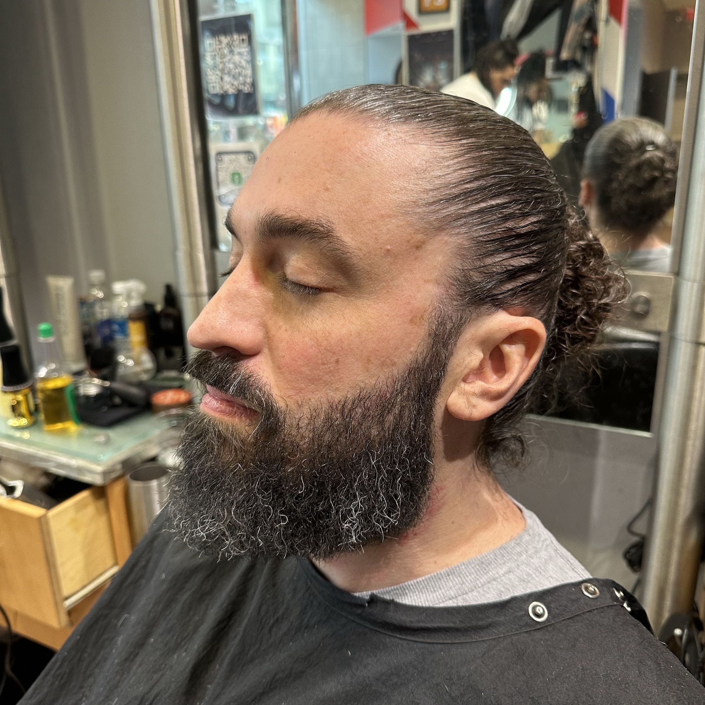 Haircut and Beard shaved portfolio