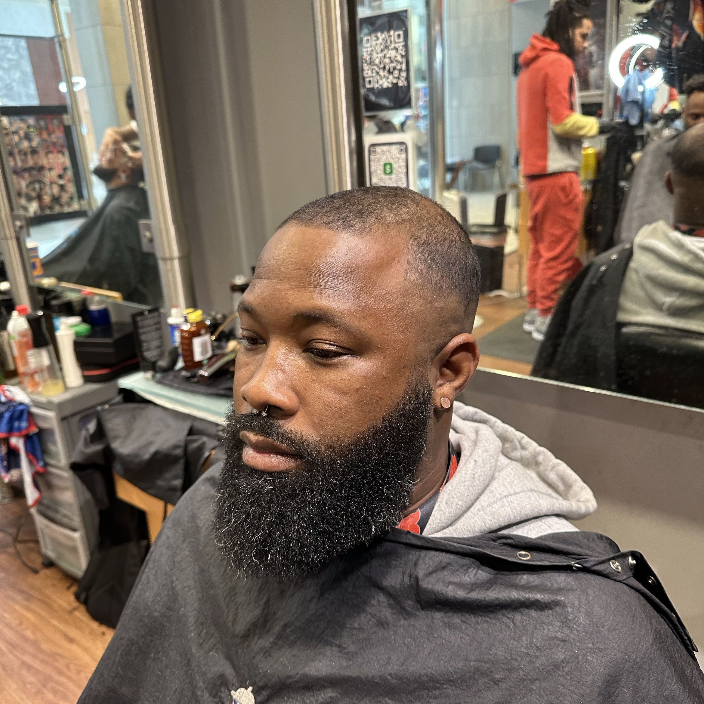 Haircut and Beard shaved portfolio