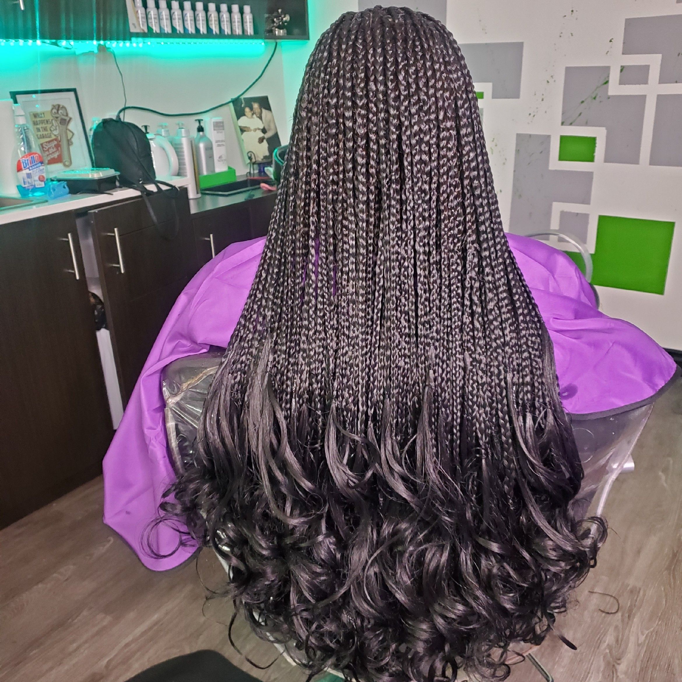 French Curl Braids (Hair Included) portfolio