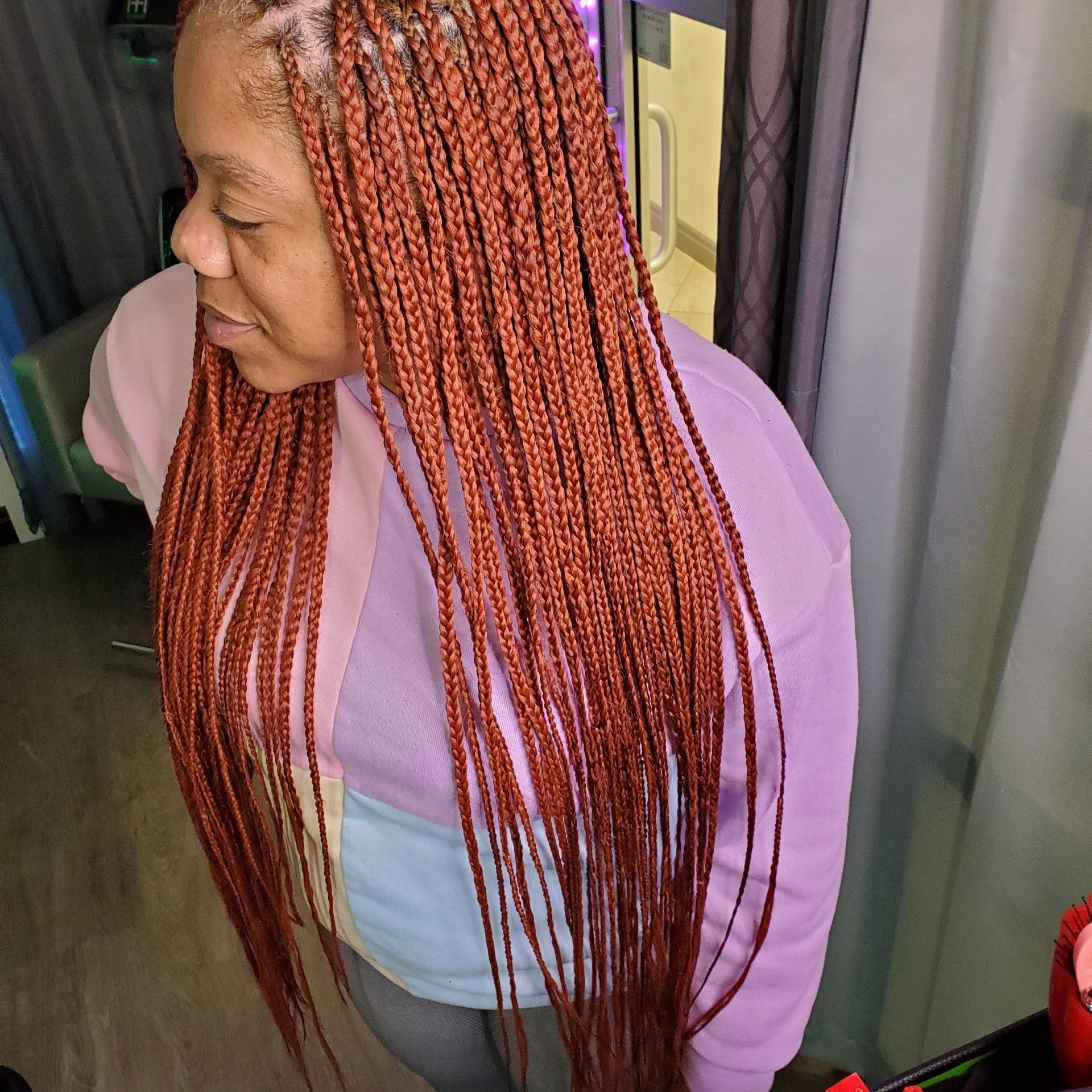 Knotless Braids/Individuals (hair not included) portfolio