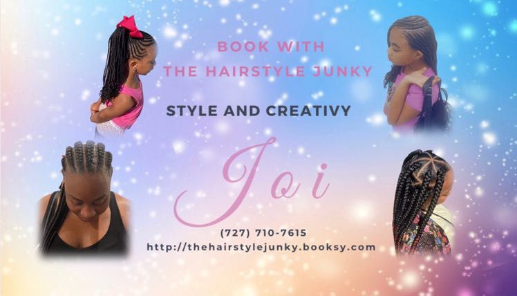 The Hairstyle Junky, 3243 16th ave south, Do not ring the doorbell please, Saint Petersburg, 33711