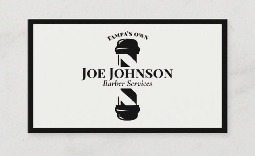 Joe Johnson at The Heights Barbershop, 6500 N Florida Ave, Tampa, 33604