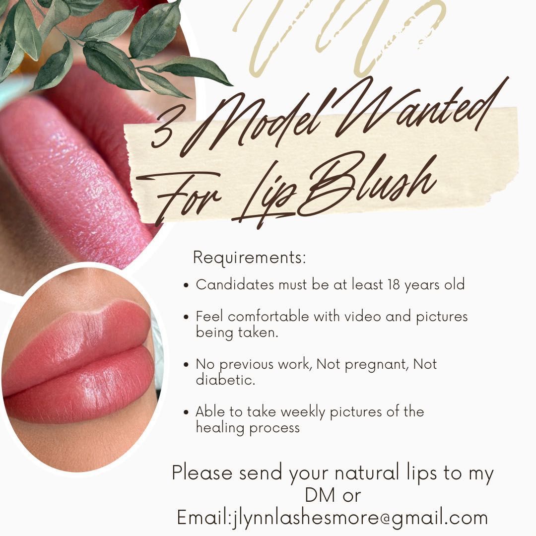 Model Lip Blush portfolio