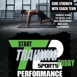 Core strength training portfolio