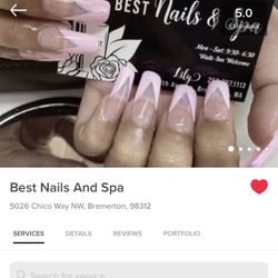 Best Nails And Spa, 5026 Chico Way NW, Bremerton, 98312