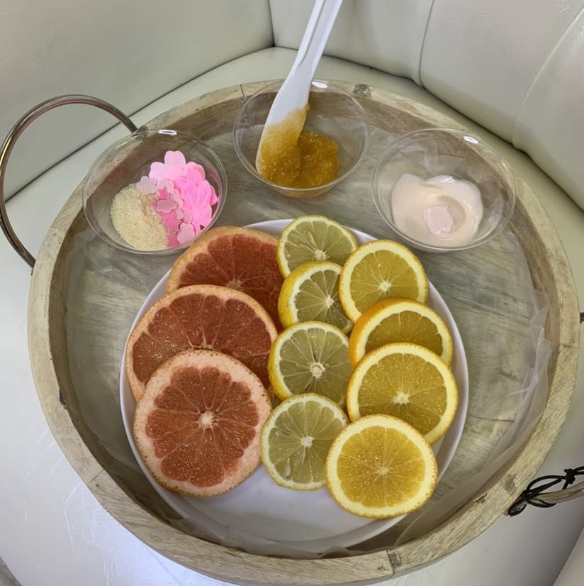 Mandrin Citrus Refresher Pedicure (gel) portfolio