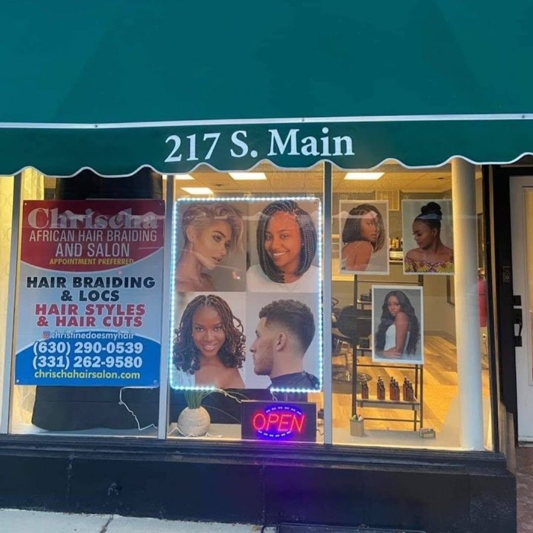 Chrischa Hair Salon, 217 S, Main Street, Lombard, 60148