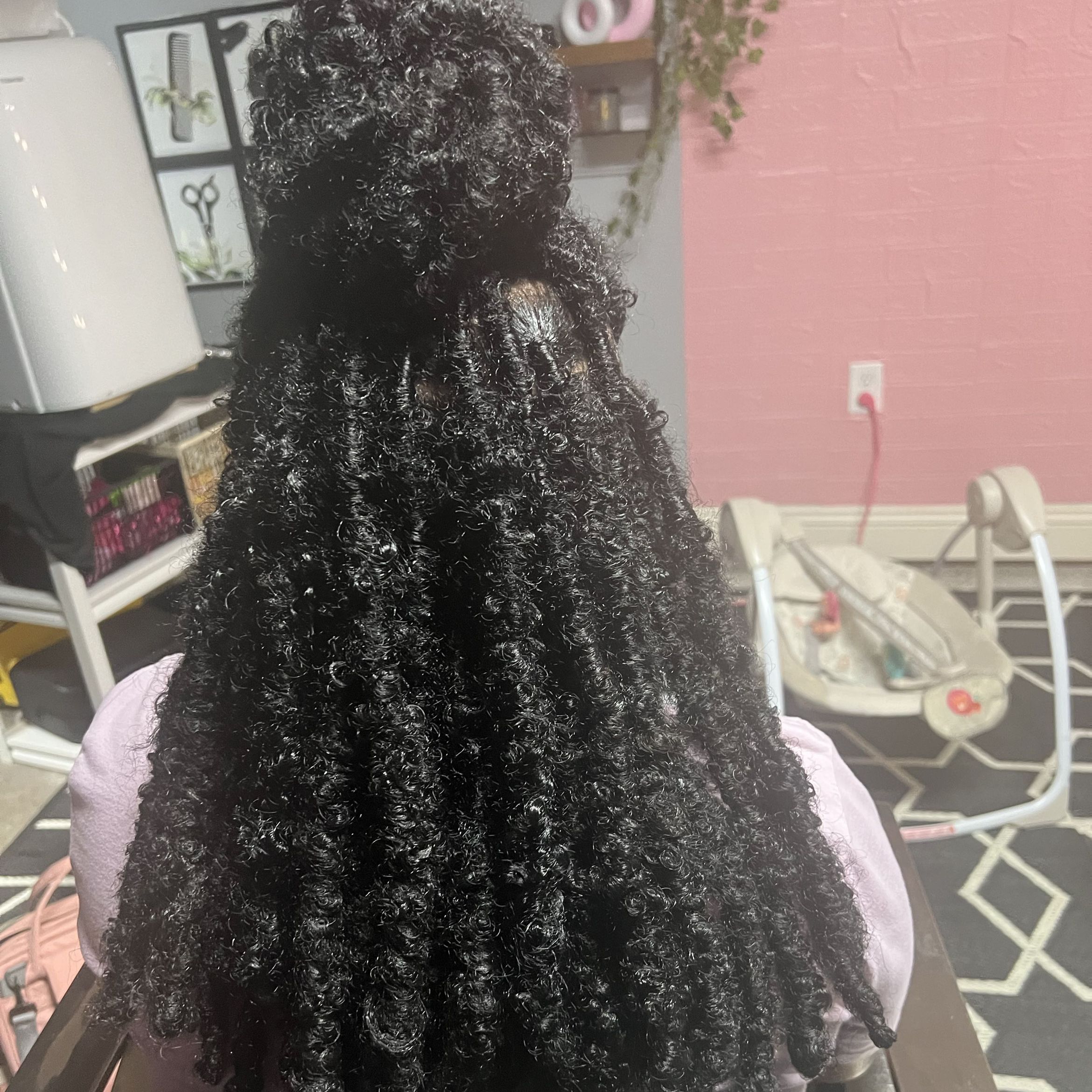 Shoulder-Length Butterfly Locs 🦋 (hair included) portfolio