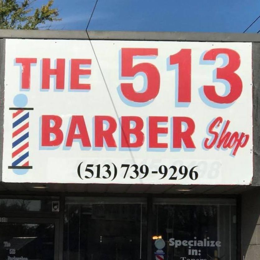 The 513 Barbershop, 3518 Springdale road, Cincinnati, 45251