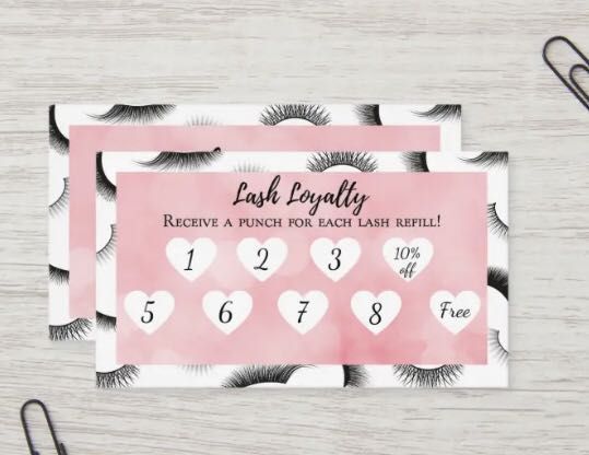 YOUR FREE🖤FILL 16 days or less! (Loyalty Card) portfolio