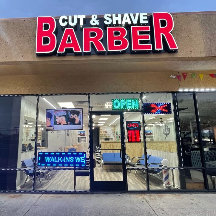 Cut and Shave Barber shop, 1210 e Parker rd, STE 120, Plano, 75074