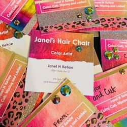 Janels Hair Chair, 13545 state hwy 32, Ste Genevieve, 63670