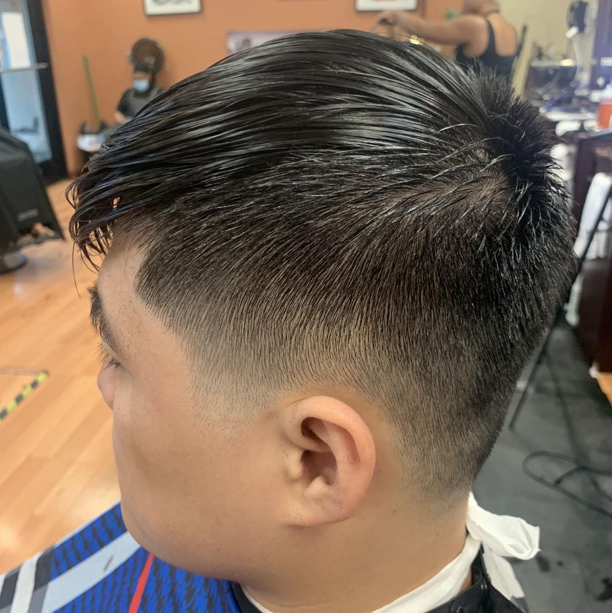 Men’s Straight hair cuts portfolio