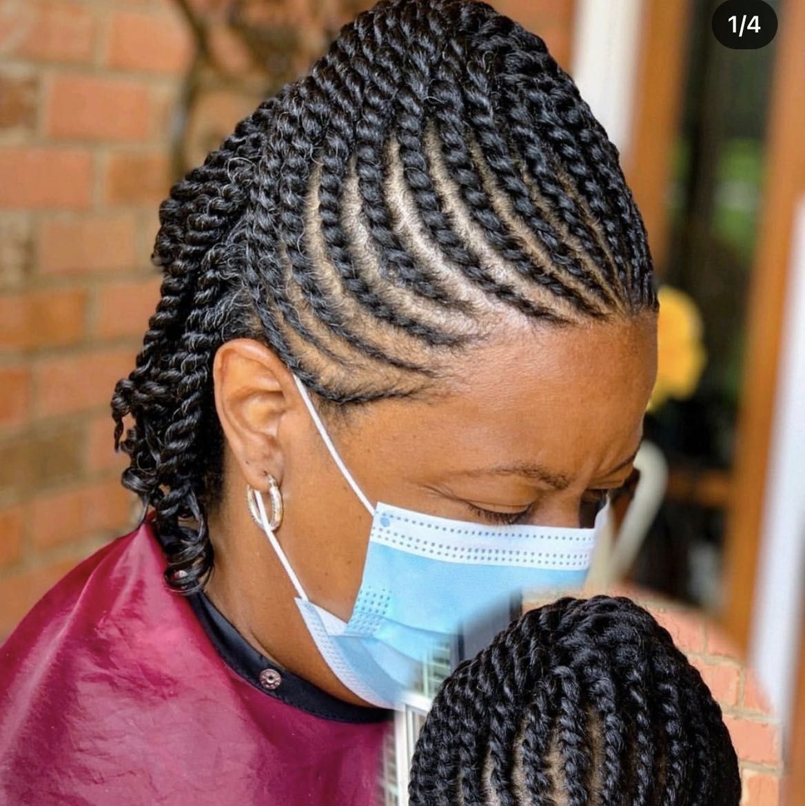 2 Strand Twist Combo Style (Natural Hair Only) portfolio